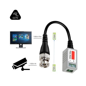 1CH <span class=keywords><strong>Video</strong></span> <span class=keywords><strong>Balun</strong></span> BNC để <span class=keywords><strong>UTP</strong></span> 300m truyền cho CCTV Camera DVR hệ thống CCTV <span class=keywords><strong>Video</strong></span> <span class=keywords><strong>Balun</strong></span> - Product Image 4