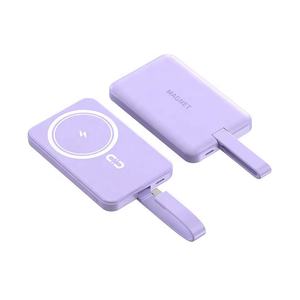 10000mAh <span class=keywords><strong>Cargador</strong></span> inalámbrico Tipo-c Carga rápida <span class=keywords><strong>Mac</strong></span> 4 en 1 Banco de energía magnético Seguro - Product Image 6