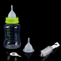 Ensemble de 4 biberons pour animaux de compagnie, fournitures pour animaux de compagnie pour l'alimentation en lait et en eau des chiots et chatons nouveau-nés, en stock, vente en gros
