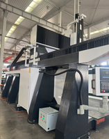 Routeur CNC 1530 EPS personnalisé, mono-axe, haute rigidité, moteur 9KW, 3 axes, pour la découpe de sculptures 3D en bois, mousse et métal