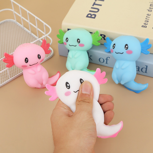 Juguetes Blandos de Silicona <span class=keywords><strong>PVC</strong></span>/PU, Salamandra, Novia de Jardín, Mini Rompecabezas, Pelota Sensorial Antiestrés, Recuperación Lenta para Niños - Product Image 2