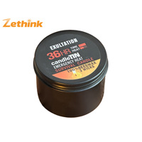 Bougie de survie portable ZT-067 à 3 mèches en cire d'abeille, 36 heures d'autonomie, fournitures essentielles de survie en cas d'urgence en extérieur