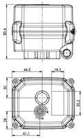 Vanne de régulation de débit proportionnelle électrique TONHEFLOW A150 2 voies 2 pouces DN50 en acier inoxydable 4-20 mA