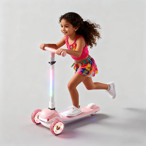 Scooter esterno intelligente in alluminio <span class=keywords><strong>2</strong></span> - in - 1 con ruota luminosa per bambini di 6-8 <span class=keywords><strong>anni</strong></span> - Product Image 2