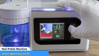 Coupe-ongles électrique automatique pour bébé, polisseuse de salon pour personnes âgées, manucure professionnelle avec perceuse à ongles, pulvérisation d'humidité