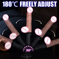 Automatischer Stoß-Dildo-Vibrator, 7 Größen, 10 Vibrationsmodi, intelligente Heizfunktion 42°C, realistischer Penis, starker Saugnapf, ferngesteuertes Sexspielzeug