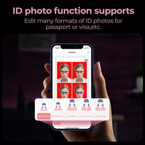 HRpt Bluetooth Pocket Máy in ảnh mini AR Màu nhiệt impresora kết nối không dây, thiết kế di động cp2100 tương thích - Product Image 6