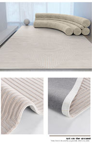 พรมห้องนั่งเล่นทันสมัย พรมซักได้ พรมปูพื้นห้องนั่งเล่น พรมขนสูง ตกแต่งบ้าน พรมตกแต่งภายในห้องนั่งเล่น ขนาดใหญ่ - Product Image 6