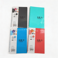 Carnet à spirale avec couverture en PP B5, carnet à spirale relié rigide, carnets à spirale en gros pour l'écriture quotidienne des étudiants et du personnel de bureau