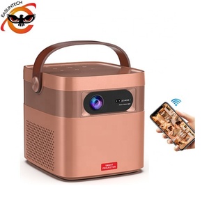 EASUNTECH M2 Battery Wifi Full hd 1080p Cinema 3D TV Outdoor Home Theater Led Smart <b>Android</b> Video 4K DLP Portable Mini <b>Projector</b> - Product Image 1