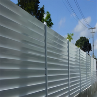 OEM ODM Garde-corps en aluminium à lames de bonne qualité, clôture en aluminium à lames pour jardin, cour, villa, mur