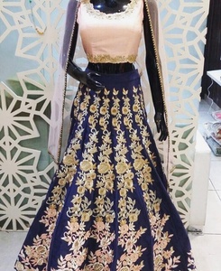 Decent & Beautiful-Indian/Pakistani-Party-Wear embroidery work on Beautiful-Choli Lehenga dress for party/Wedding wear -2020 - Product Image 2