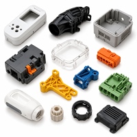 Boîtiers en plastique personnalisés, supports structurels, engrenages, raccords filetés, composants en plastique OEM, moulage par injection