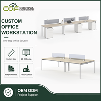 Postes de travail modulaires modernes en bois pour bureaux - Petits postes de travail à 3 compartiments avec isolation acoustique, montage facile, écologiques et rangements intégrés