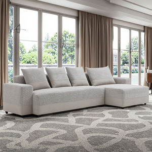 طقم كنب زاوية مودرن بتصميم عصري فاخر، أثاث منزلي لغرفة المعيشة والفلل والصالات - Product Image 1