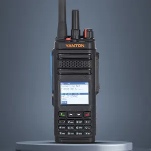 YANTON DM-68 Pttradio portátil DMR Poc Walkie Talkie Rede inteligente para Fazenda, patrulha, GPS, SOS, cerca GEO