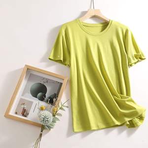 T-shirt Homme Personnalisé à Épaules Tombantes 100% Coton Blanc Col Côtelé Épais Manches Courtes Motif Imprimé T-shirt Tricoté Homme Coupe Oversize - Product Image 4