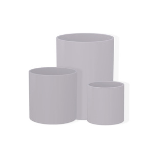 Macetas cilíndricas de metal forjado personalizadas para interiores y exteriores, maceteros de pie para plantas verdes del hogar. - Product Image 2