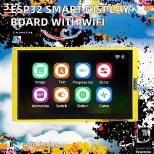 Carte d'affichage intelligente ESP32-S3, écran TN 7 pouces, HMI, 8M PSRAM, 16M Flash, 800*480, WiFi & BT, module LCD TFT RGB pour LVGL, boîtier en option - Product Image 3