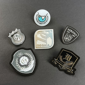 Thiết kế 3D logo in hỗ trợ hàn tần số cao mềm Nhiệt Báo Chí hoa dập nổi TPU Phù Hiệu cho quần áo các bản vá lỗi - Product Image 4