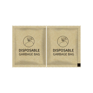 Camping en plein air et ramassage de crottes d'animaux domestiques Grand sac poubelle en plastique transparent emballé individuellement Sac poubelle écologique - Product Image 2