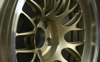 Nouvelle jante monobloc forgée en alliage d'aluminium, concave à déport profond, 17-22 pouces, 5x112 5x114.3 5x120, finition bronze, sur mesure