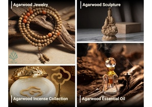 Estatua de Cabra del Zodiaco Asiático Hecha a Mano de Grado Profesional, Madera de Agar Natural de Vietnam, Decoración Feng Shui para Sala de Estar, Buena Fortuna - Product Image 4