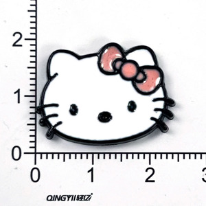 Accessoires de bijoux DIY Hello Kitty Cherry Butterfly en résine plastique, patchs pour coques de téléphone, pinces à cheveux, matériaux pour sabots - Product Image 2