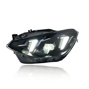 SJC fari Auto per <span class=keywords><strong>BMW</strong></span> <span class=keywords><strong>serie</strong></span> <span class=keywords><strong>1</strong></span> F20 nuovo aggiornamento Laser a LED 118i <span class=keywords><strong>2012</strong></span> - 2014 luci anteriori a doppio colore DRL nuovo Design proiettore - Product Image 2