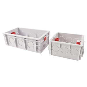 Caja de Conexiones Eléctrica Cuadrada Blanca de PVC para Montaje en Pared - Product Image 6