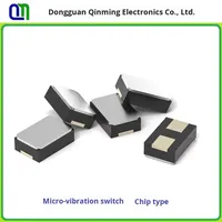 Interrupteur à micro-vibration haute sensibilité QM-3210, interrupteur à ressort vibrant haut/bas, 5V, métal + plastique, 3x2x1mm, 20A, température de fonctionnement