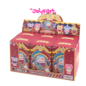 100% Authentique <span class=keywords><strong>Samuel</strong></span> X Circus Night Plush Blind Box Mignonne Poupée Jouet en Peluche, Pendentif de Sac, Décoration, Cadeau Compagnon - Product Image 1