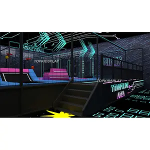 Trampoline de fitness certifié par le fabricant chinois, trampoline d'intérieur, mini panier de basket-ball, ensemble d'intérieur pour trampoline - Product Image 3