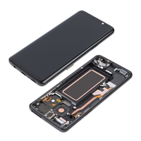Layar LCD Ponsel Original Berkualitas 6.2-Inci 2960x1440 dengan Bingkai untuk S9 Plus