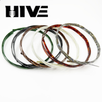 HIVE Wholesale 1650*5*6*7*1.5mm Bordure de guitare en celluloïd écaille de tortue pour guitares électriques et acoustiques