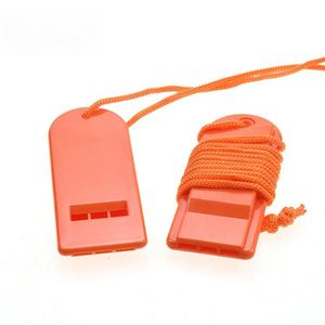 Sifflet de survie en plastique, sifflet d'urgence puissant pour sauvetage et arbitre sportif avec porte-clés, cadeau promotionnel avec logo personnalisé - Product Image 3