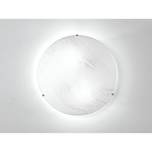 Lampada da Soffitto KARDIO DIAM. 30CM TRASPARENTE BIANCO - 2XE27 - Product Image 1