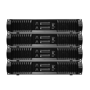 Amplificateur de puissance professionnel série RF 2U pour montage en rack, modes stéréo <span class=keywords><strong>et</strong></span> en parallèle, XLR Speakon pour scène, KTV, DJ, système PA - Product Image 1