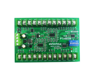 8ch DC 8-30 В <span class=keywords><strong>PT100</strong></span> <span class=keywords><strong>RTD</strong></span> RS485 модуль датчика температуры Modbus RTU Платиновый коллектор теплового сопротивления-40 ~ 500C - Product Image 1