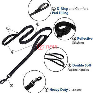 <span class=keywords><strong>Collar</strong></span> reflectante de alta calidad para mascotas, correa de perro de lujo, insignia de Metal, Logo personalizado, <span class=keywords><strong>Collar</strong></span> de nailon para perros, correa para mascotas - Product Image 4