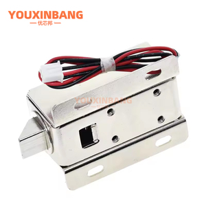 Cerradura Electromagnética LY-03, Cerradura Eléctrica Pequeña, Cerradura Electrónica, Válvula Solenoide, DC 12V, Tipo Pestillo - Product Image 4