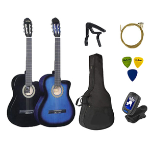 Ván Ép Lót Đàn Guitar Cổ Điển Mặt Trên Và Hai Bên, Bảng Điều Khiển Và Cổ Phong - Product Image 1