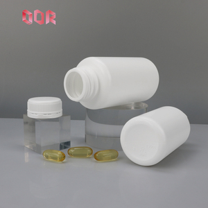 Pastel <b>Light</b> Blue Yellow White HDPE Medicine <b>Bottle</b> Multiple Sizes Plastic Jar <b>For</b> Dietary Supplement Capsule Pill Healthcare - Product Image 3