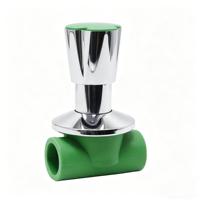 Robinet à bille en laiton pleine passée DD6002, filetage BSP 25 mm, fermeture d'eau, joint PTFE, levier manuel, OEM, garantie 5 ans, 16 bars -10-100