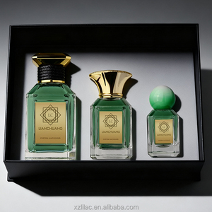 Sang trọng phẳng rỗng chai nước hoa thủy tinh <span class=keywords><strong>30ml</strong></span> 50ml <span class=keywords><strong>100ml</strong></span> tùy chỉnh thẻ kim loại 100PCS Hộp quà tặng sang trọng chất lượng cao chai nước hoa - Product Image 5