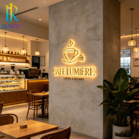 Enseigne LED 3D personnalisée pour entreprise, panneau extérieur imperméable, lettres en acrylique, publicité, logo lumineux