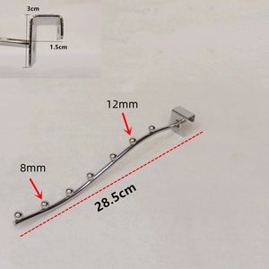Crochet métallique carré en acier au carbone chromé Hookei avec billes en acier - Product Image 3