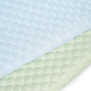 Tapis rafraîchissant d'été pour animaux de compagnie, bleu clair, en soie glacée, pour chiens et chats - Product Image 4