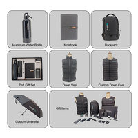 AI-MICH Vente Chaude Articles Promotionnels Ensemble Cadeau Carnet de Luxe Logo Personnalisé Bureau Affaires Cadeaux d'Entreprise pour Hommes