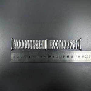 Senza spazi vuoti cinturino per <span class=keywords><strong>Samsung</strong></span> per Galaxy Watch 7 Ultra 47mm bracciale traspirante con cinturino in metallo - Product Image 5